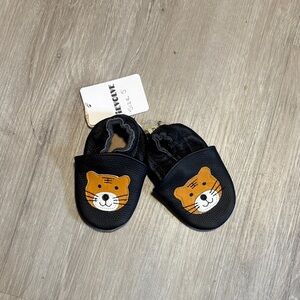 Cute Black and Orange Tiger Kids Shoes